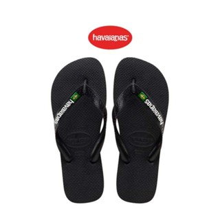 Havaianas รองเท้าแตะ BRASIL LOGO FC PR BLACK/BLACK รุ่น 41108501069BKXX สีดำ (รองเท้า รองเท้าผู้หญิง รองเท้าผู้ชาย รองเท้าแตะหญิง รองเท้าแตะชาย)