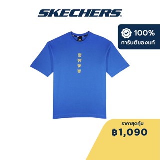 Skechers สเก็ตเชอร์ส เสื้อยืดแขนสั้นยูนิเซ็กส์ Unisex Transformers Short Sleeve Tee - SL223U235-00WG