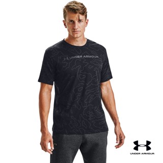 Under Armour Mens UA All-Over Wordmark Short Sleeve