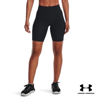 Under Armour UA Womens Meridian Jacquard Bike Shorts อันเดอร์ อาร์เมอร์ กางเกงออกกำลังกายสำหรับผู้หญิง