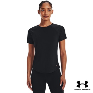 Under Armour UA Womens RUSH™ Short Sleeve อันเดอร์ อาร์เมอร์ เสื้อออกกำลังกายสำหรับผู้หญิง