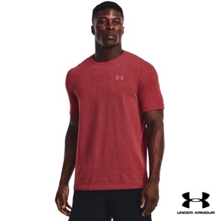 Under Armour UA Mens RUSH™ Seamless GeoSport Short Sleeve อันเดอร์ อาร์เมอร์ เสื้อออกกำลังกายสำหรับผู้ชาย