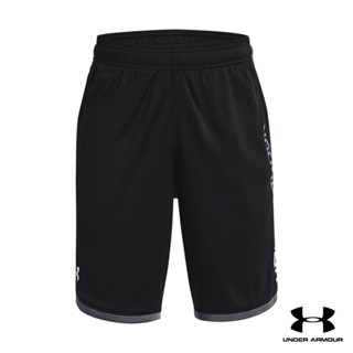 Under Armour UA Boys Stunt 3.0 Shorts อันเดอร์ อาร์เมอร์ กางเกงออกกำลังกายสำหรับเด็กผู้ชาย