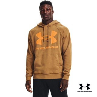 Under Armour Mens UA Rival Fleece Big Logo Hoodie