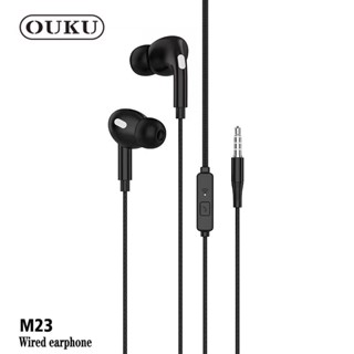 ส่งเร็ว👍🏻OUKU M23หูฟัง Stereo Earphones Hifi Audio เสียงดัง คุณภาพดี