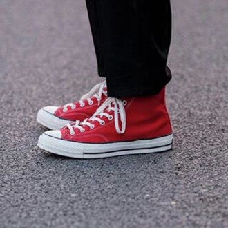 ✁㍿[ของแท้ 100%] Converse Chuck Taylor All Star 70 รองเท้าผ้าใบ Hi รุ่น 1970s Canvas Red