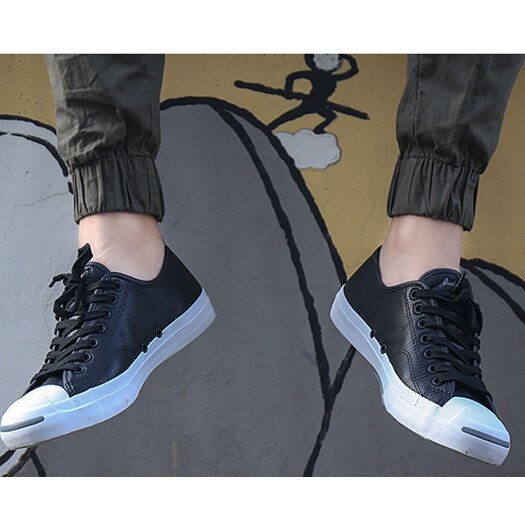 ♝♦✁Ready Stock Hot Sale Converse Jack Purcell Leather Casual Men's Women's Shoes Low Tops Couple Ori
