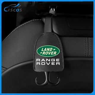 Ciscos หนัง ตะขอเกี่ยวเบาะหลังรถยนต์ ตะขอแขวนรถยนต์ สำหรับ Land Rover Defender Range Evoque