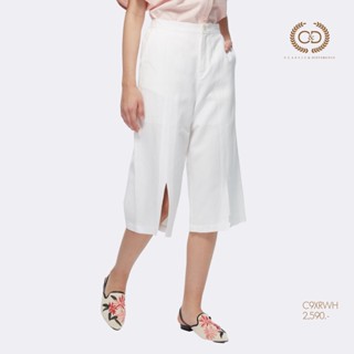 C&D - Linen Premium Front slit pants กางเกงผู้หญิง ขายาว ทรง…