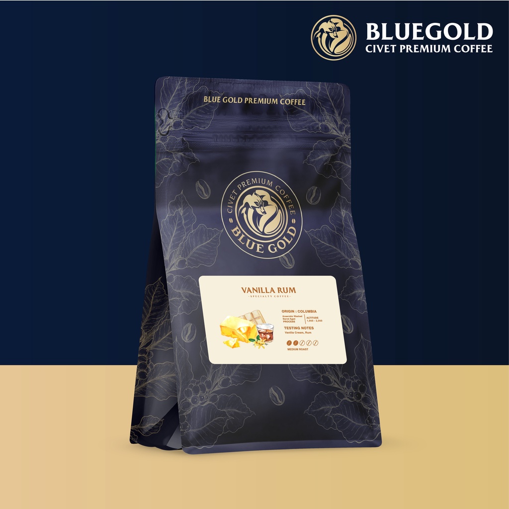 เมล็ดกาแฟโคลัมเบีย Special Coffee Colombia Vanilla Rum