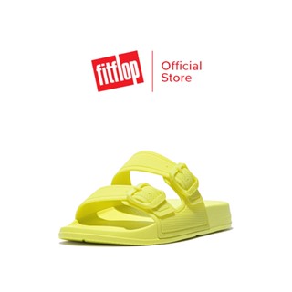 FITFLOP IQUSHION GLOW-IN-THE-DARK รองเท้าแตะผู้หญิง รุ่น GO5-A74 สี YELLOW