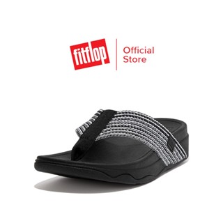 FITFLOP SURFA รองเท้าแตะแบบหูหนีบผู้หญิง รุ่น E84-090 สี All Black