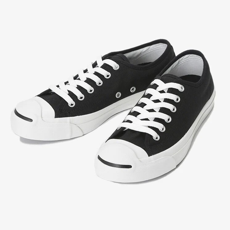 ™◊▼[ทักแชทลดเพิ่ม 5%][พร้อมส่ง] CONVERSE JACK PURCELL BLACK/WHITE 1R194 [JAPAN EDITION]