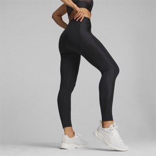 PUMA BASICS - กางเกงเลกกิ้งผู้หญิง Day in Motion Leggings Women สีดำ - APP - 67106901