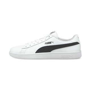 PUMA BASICS - รองเท้ากีฬา Smash v2 สีขาว - FTW - 36521501