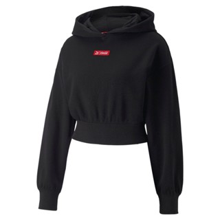 PUMA PRIME/SELECT - เสื้อฮู้ดผู้หญิง PUMA x COCA-COLA Hoodie สีดำ - APP - 53616601