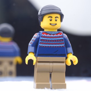 LEGO Dark Blue Sweater Man Town &amp; City