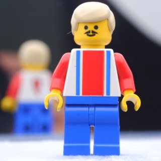 LEGO Soccer Player Red Team Number 9 Sport Town &amp; City