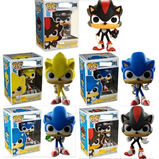 ㍿✉❒FUNKO POP Super Sony Hedgehog HAND-made เครื่องประดับสำนักงานรุ่นของเล่นเกมอุปกรณ์ต่อพ่วงชุด Social