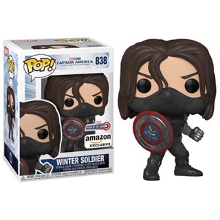 ✷❍✼ของแท้ FUNKO POP ฟิกเกอร์ Captain America Winter Soldier รุ่น Limited Edition