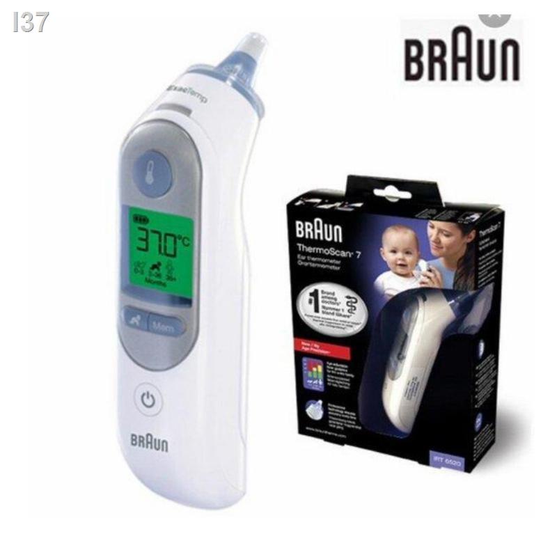 ✚BRAUN ThermoScan® 7 Age Precision® – IRT6520 ปรอทวัดไข้ดิจิตอลทางหู