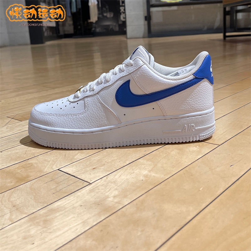 ♕❁✁รองเท้าผู้ชาย Nike AIR FORCE 1 One กีฬาและรองเท้าผ้าใบหุ้มข้อต่ำ DM2845-CZ0326-100