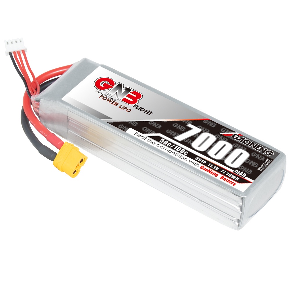 ✧GNB GAONENG 3S 7000mah 11.1V 50C 100C XT60 RC LiPo battery for RC Boat Cars Drone Truck Tank Buggy