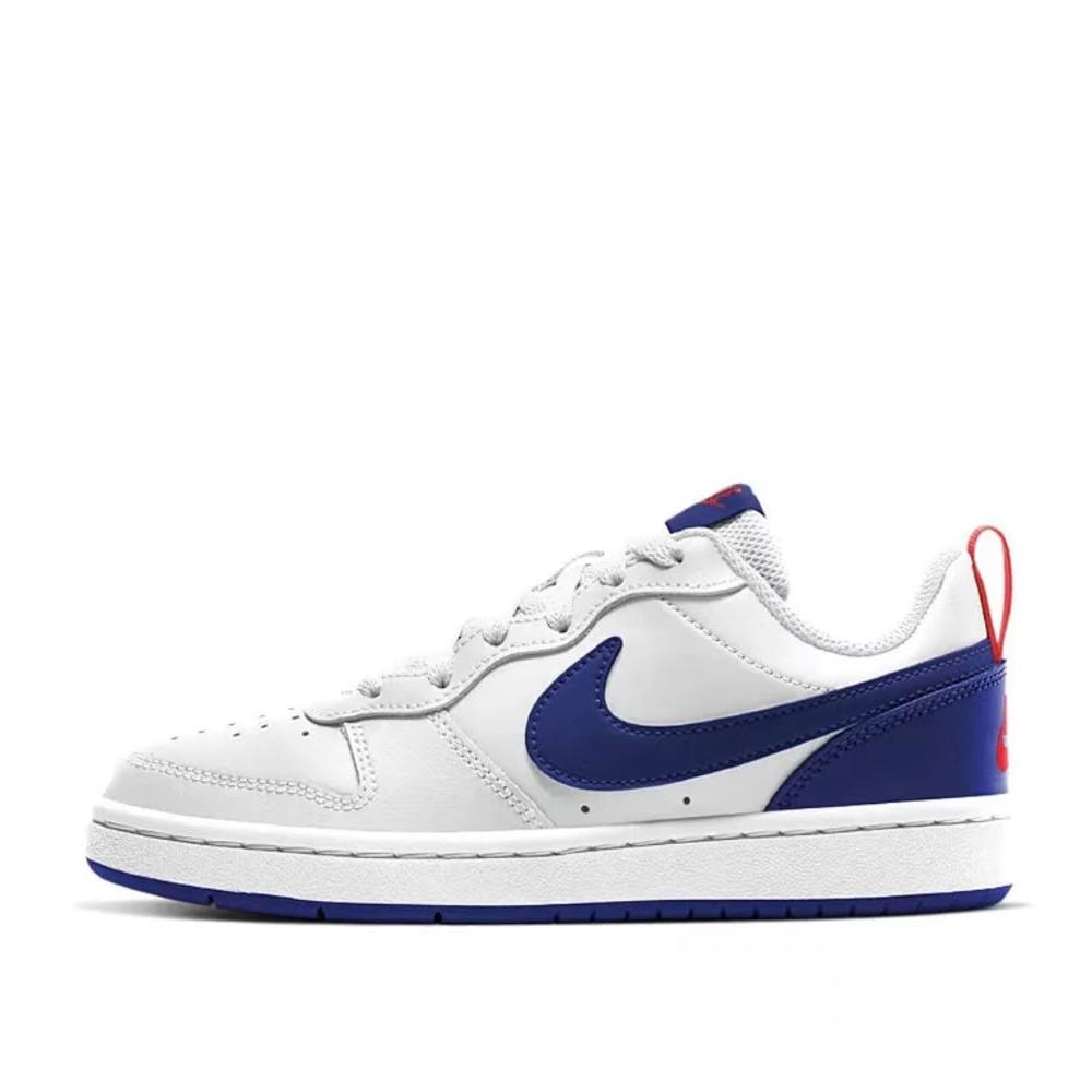 ▬✸☇Nike/Nike รองเท้าผู้หญิง Court Borough Low 2 กีฬารองเท้าลำลองรองเท้าผ้าใบสีขาว BQ5448