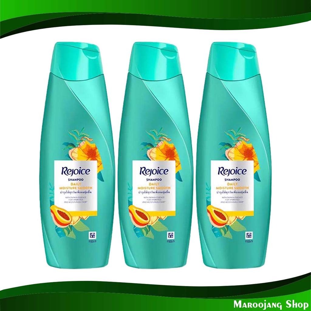 แชมพู มอยส์เจอร์ สมูท เพื่อผมชุ่มชื้น รีจอยส์ 140 มล (3ขวด) Moisture Smooth Shampoo For Moisturized 