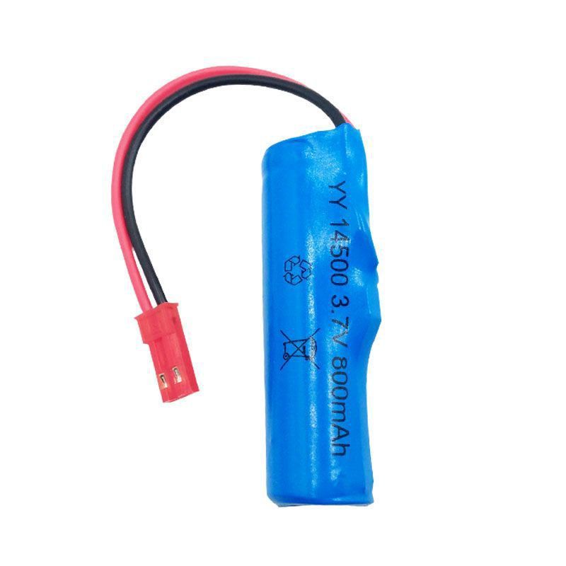♗14500/18650 3.7V 800mah JST เชื่อมต่อแบตเตอรี่ลิเธียม