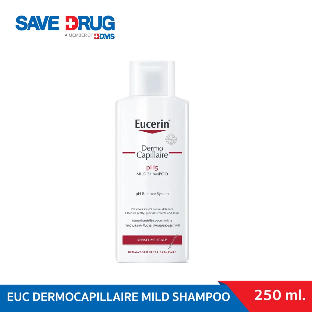 Eucerin Dermo Capillaire pH5 Mild shampoo 250 ml.