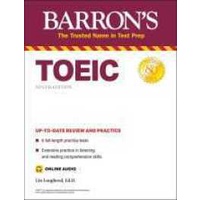 TOEIC (with online audio) (Barron's Test Prep) (Ninth) [Paperback]
