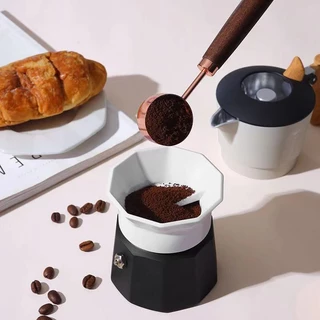 [St.Coco Cafe]หม้อป้อนผงมอคค่า Moka Pot Dosing Ring กรวยกรอกกาแฟ สำหรับ 3 cups