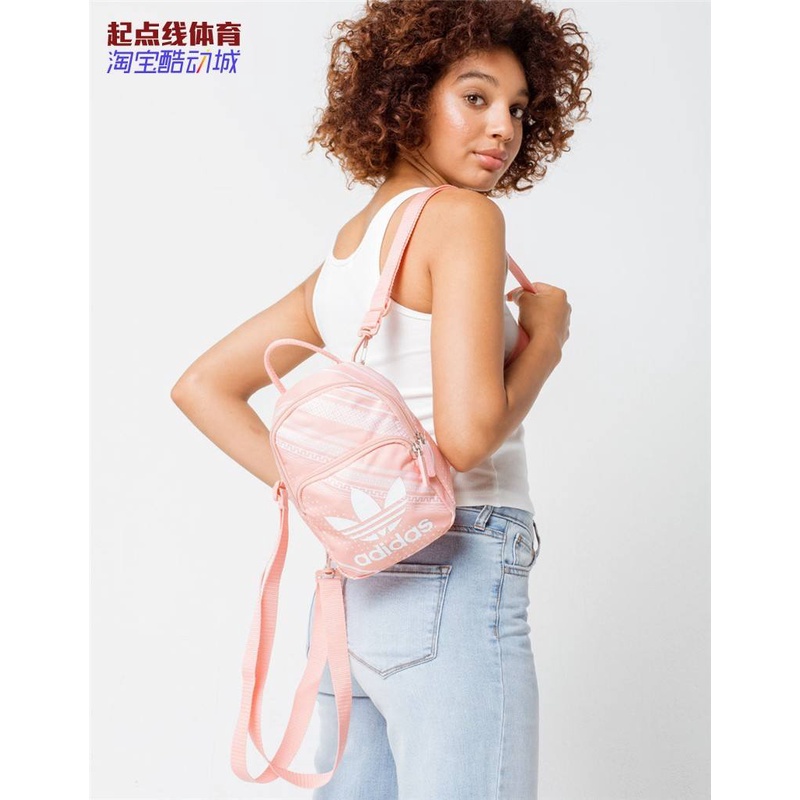 ✟♦Adidas Clover Women s Mini Backpack กระเป๋าสะพายไหล่ DV0218