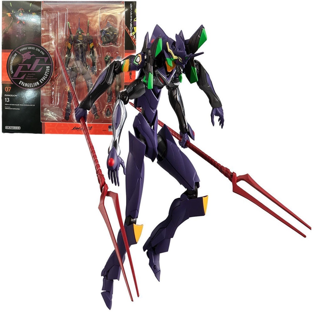 Yamaguchi Neon Genesis EvangelionEVAEvangelion Theater Edition13No. Machine Movable Toy Garage Kit M