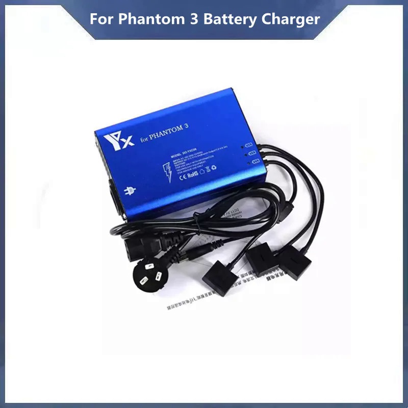 สำหรับ Phantom 3 Battery Charger Hub 4in1แท่นชาร์จสำหรับ DJI Phantom 3 Series Drone Controller/ แบตเตอรี่/Smart Phone Ch