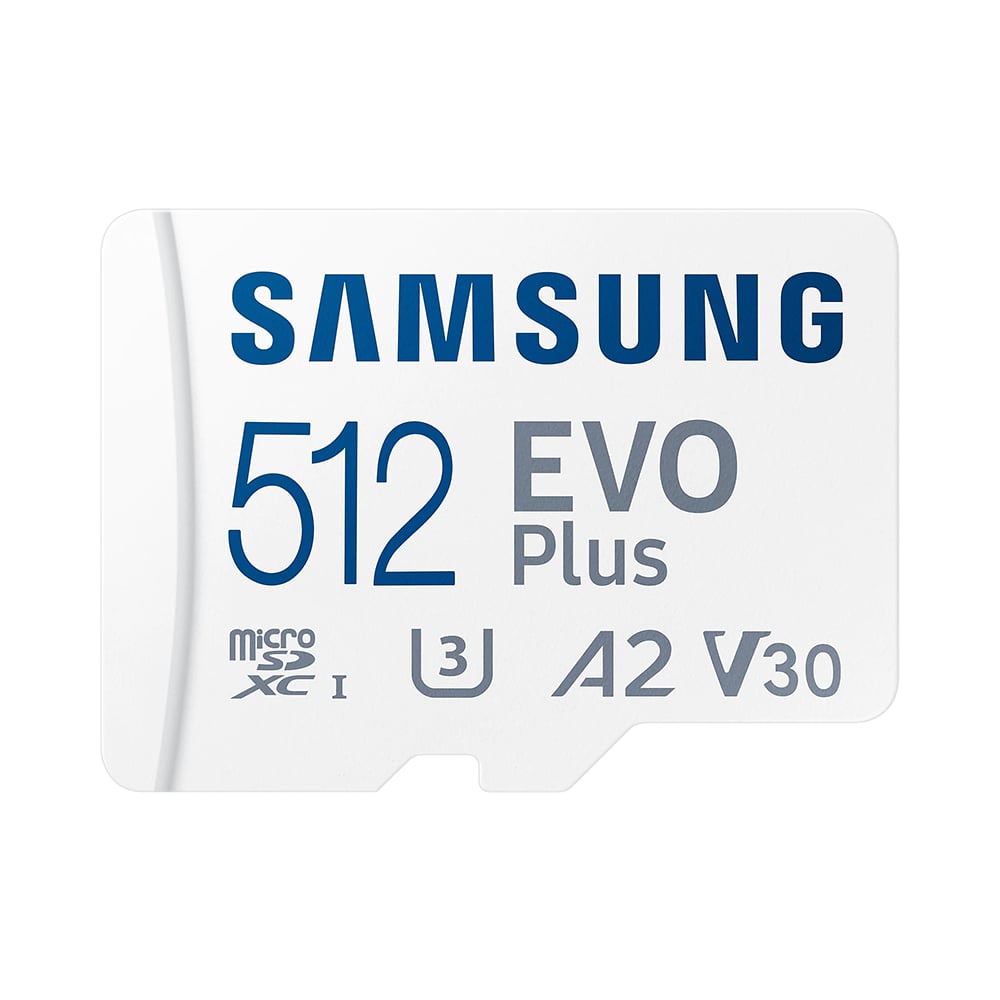 512 GB MICRO SD CARD (ไมโครเอสดีการ์ด) SAMSUNG EVO PLUS MICROSD CARD (2021) (MB-MC512KA/APC) ;;;