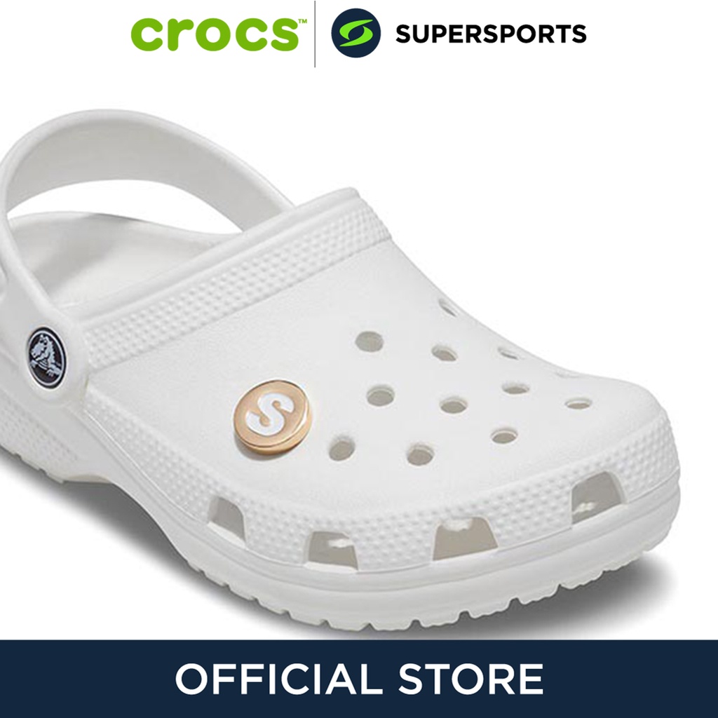 CROCS Jibbitz Gold Letter S ตัวติดรองเท้า