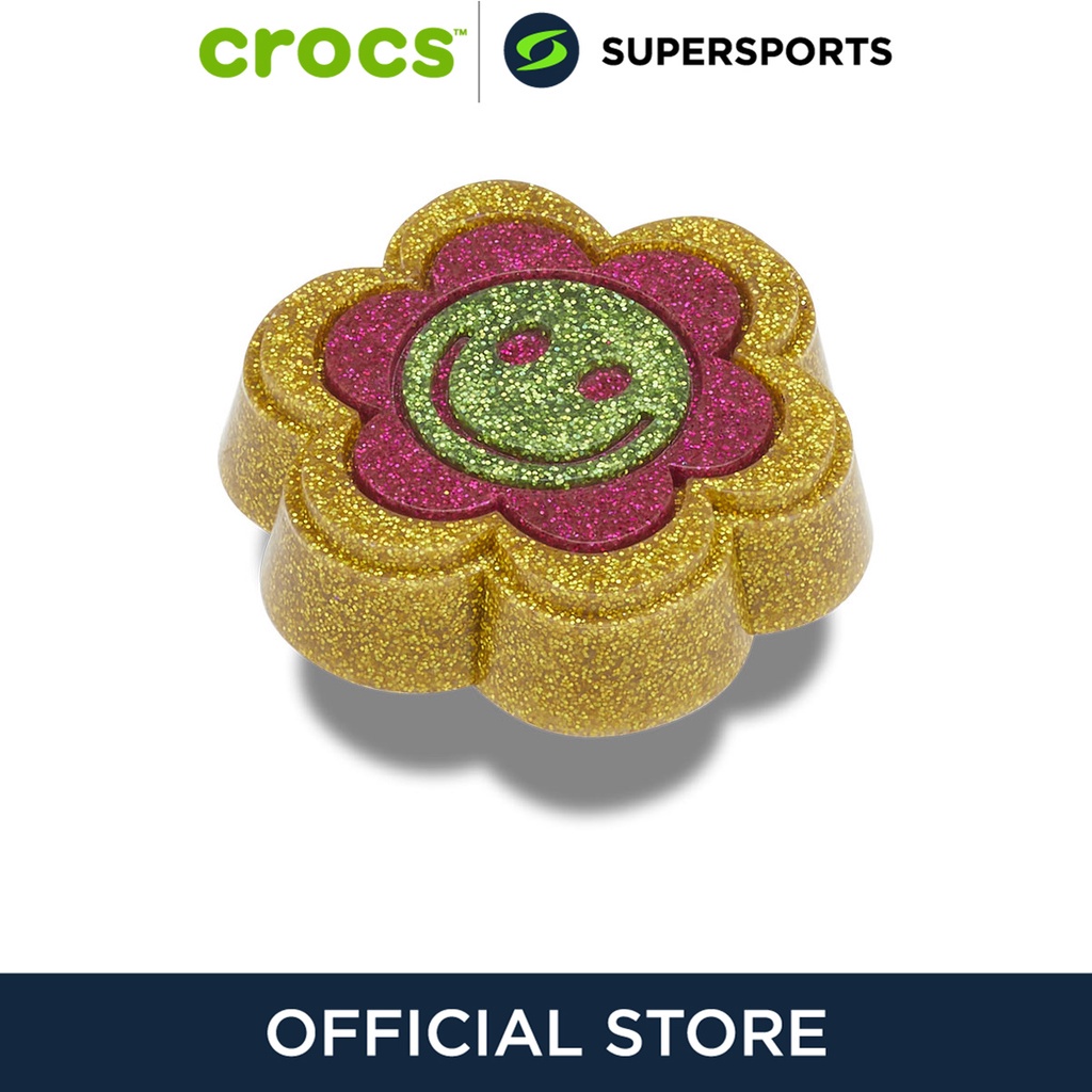CROCS Jibbitz Glitter Happy Daisy ตัวติดรองเท้า