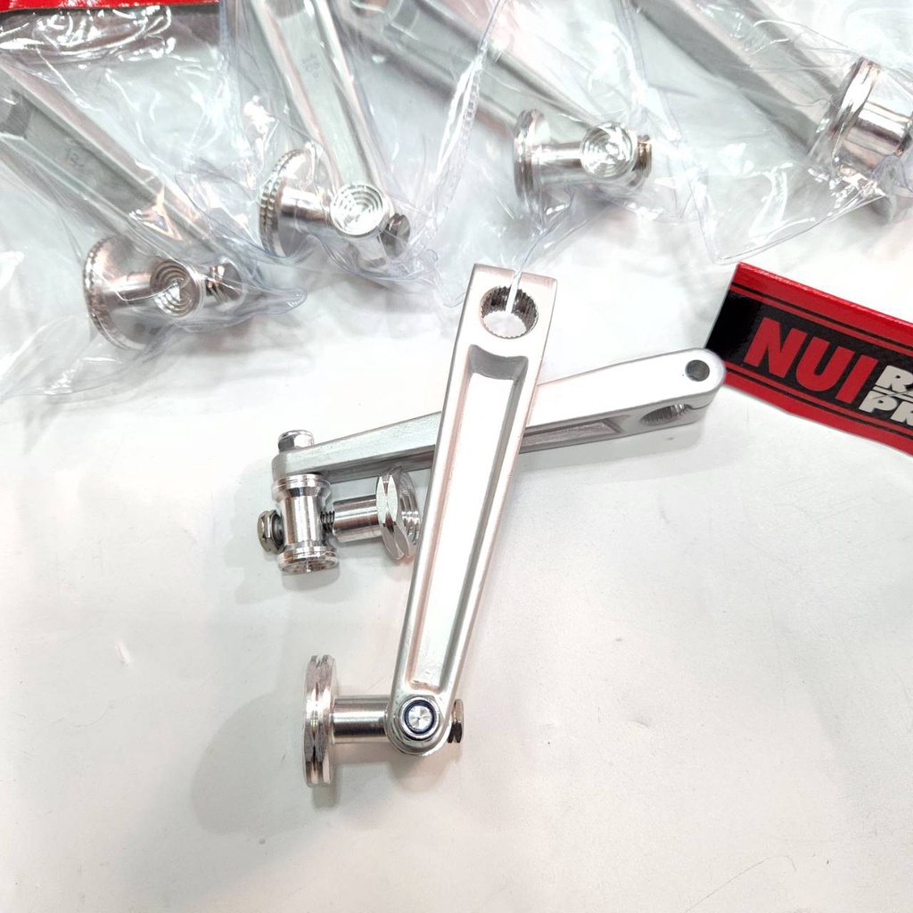 NUI มือลิง SUZUKI งานCNC เวฟ110i , เวฟ125 , ซุปเปอร์คัพ หนุ่ยเรสซิ่ง ***แท้*** 1 อันQTT100