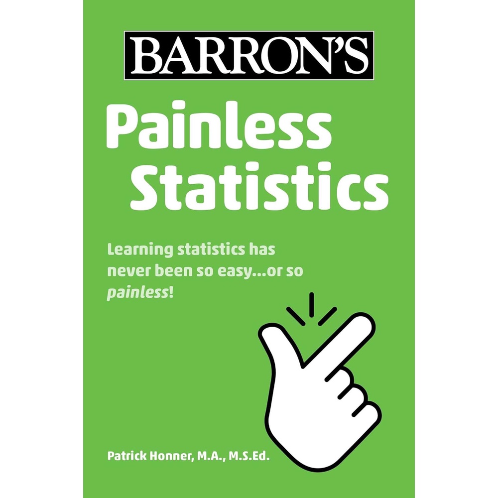 สินค้าใหม่พร้อมส่ง BARRON'S PAINLESS STATISTICS