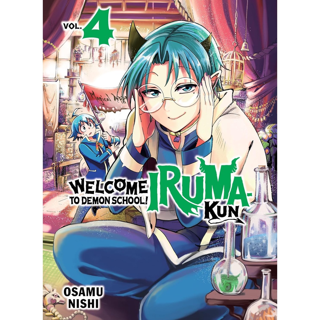 หนังสืออังกฤษใหม่แท้พร้อมส่ง Welcome to Demon School! Iruma-kun 4 [Paperback]