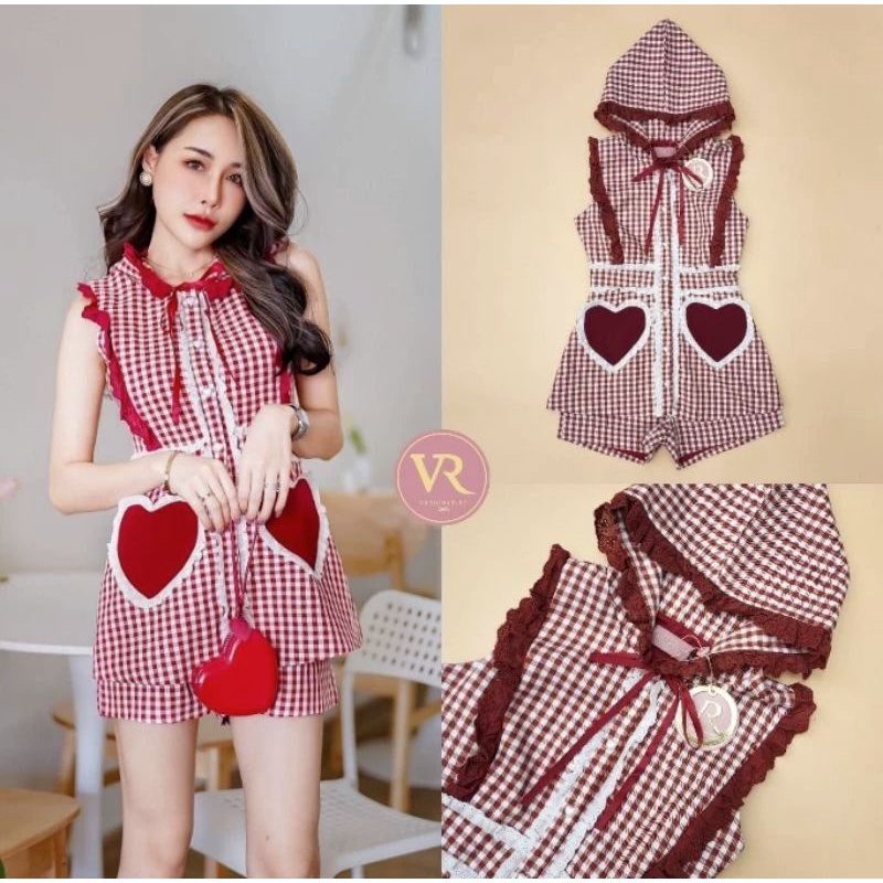 ชุดเซ็ทกางเกง งานป้าย VR Signature ไซส์S Used