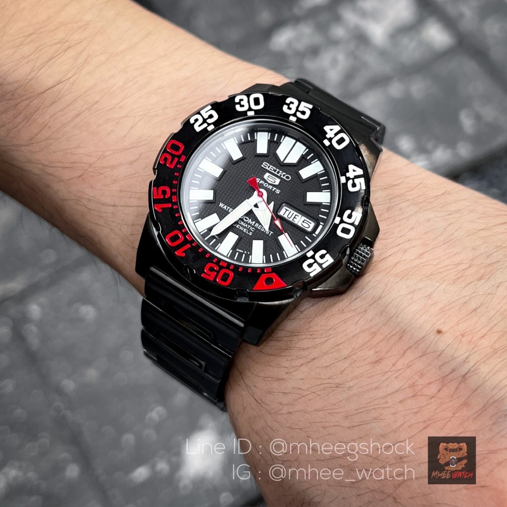 Seiko Mini Monster New One GEN1 Waffle dial Very Rare item  SNZF53K1 discontinued