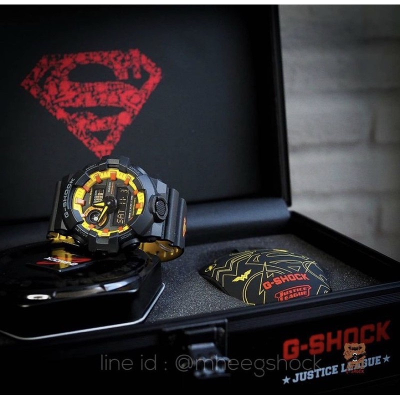 G-Shock Limited Edition รุ่น GA-700 superman ของแท้100%ประกันศูนย์central 1ปี