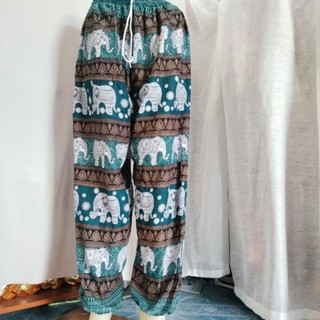 กางเกงลายช้าง ไซส์ใหญ่ XL/XXL/3XL/4XL/5XL