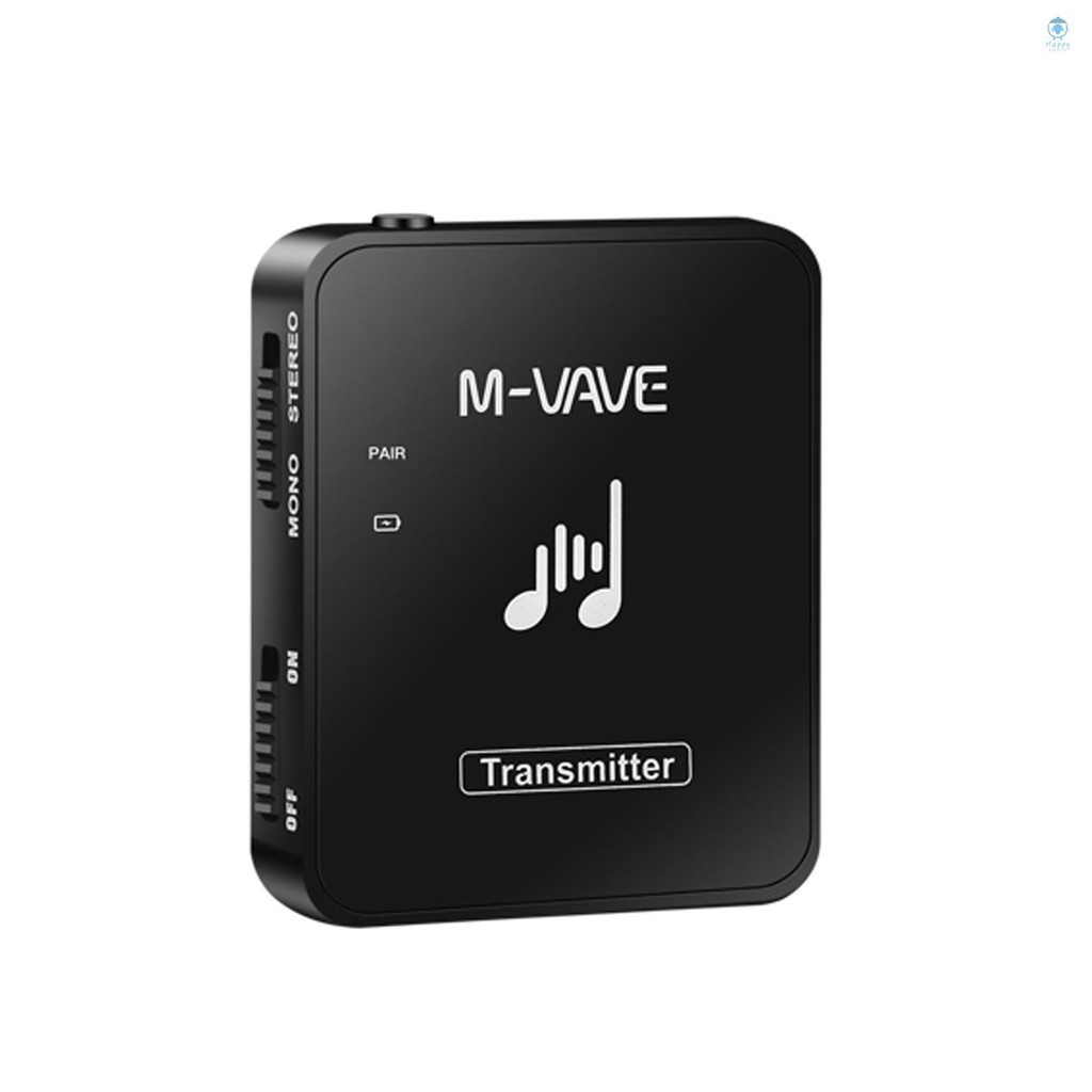 M-VAVE WP-10 2.4GHz Wireless Ear Back Transmitter Rechargeable Emitter of Wireless Earphone Monitor Transmission ZDSH