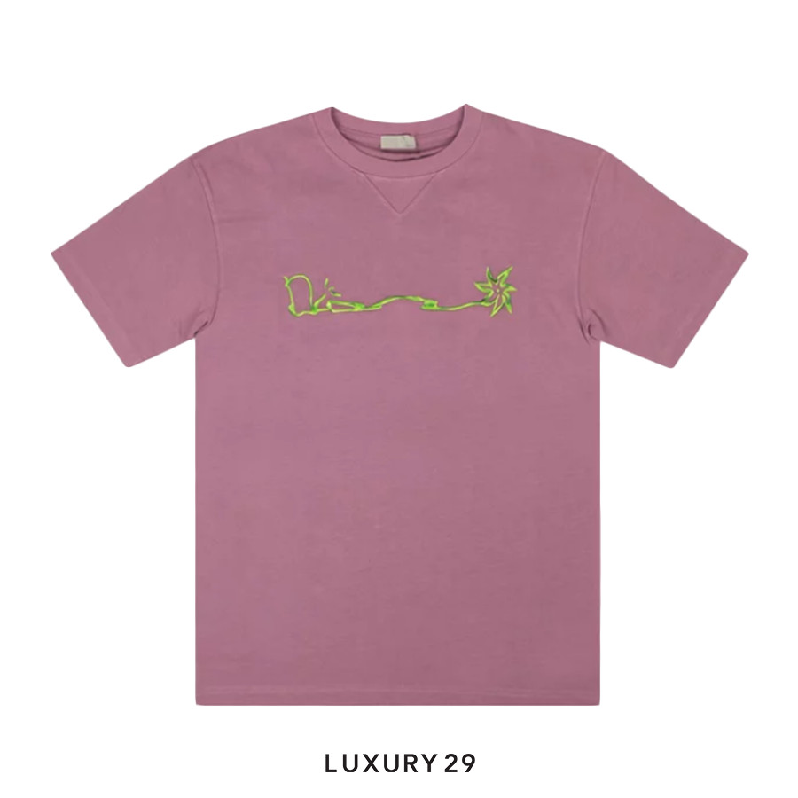 Dior X CACTUS JACK Oversized T-Shirt Mauve