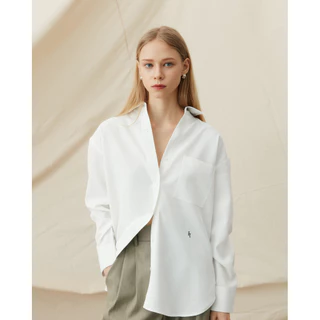 (สินค้าพร้อมส่ง) Hounddown - The Moon Oversized Shirt /Wrinkle free รีดง่าย ยับยาก