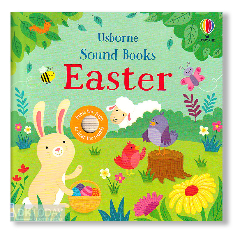 DKTODAY หนังสือ USBORNE SOUND BOOKS:EASTER (Age 12+ months) **หนังสือมีเสียง**